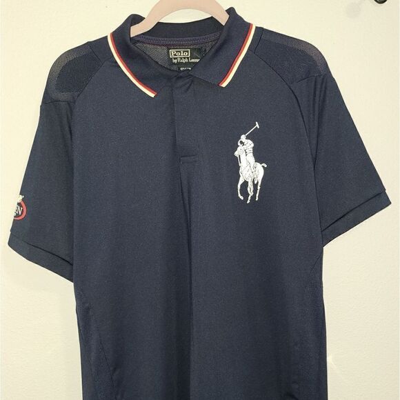 Polo By Ralph Lauren Big Pony US Open 2010 Blue Shirt Size XL - Picture 1 of 7